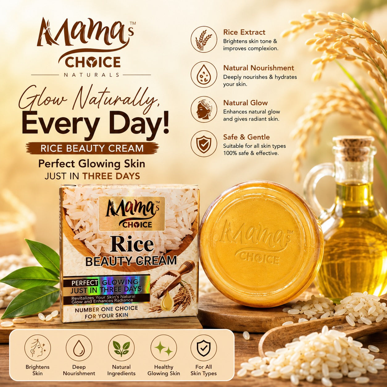 Mama's Choice Rice Face Cream