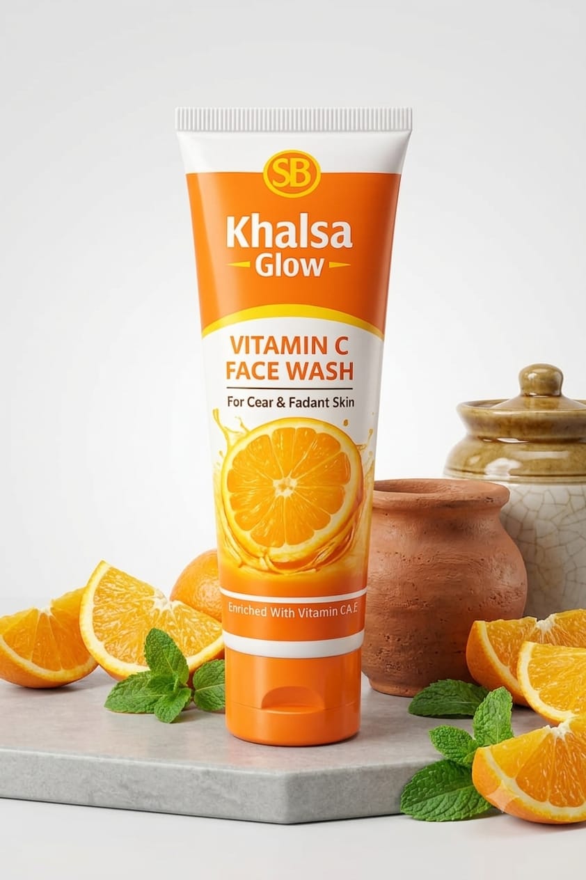 Khalsa Glow Vitamin C Face Wash