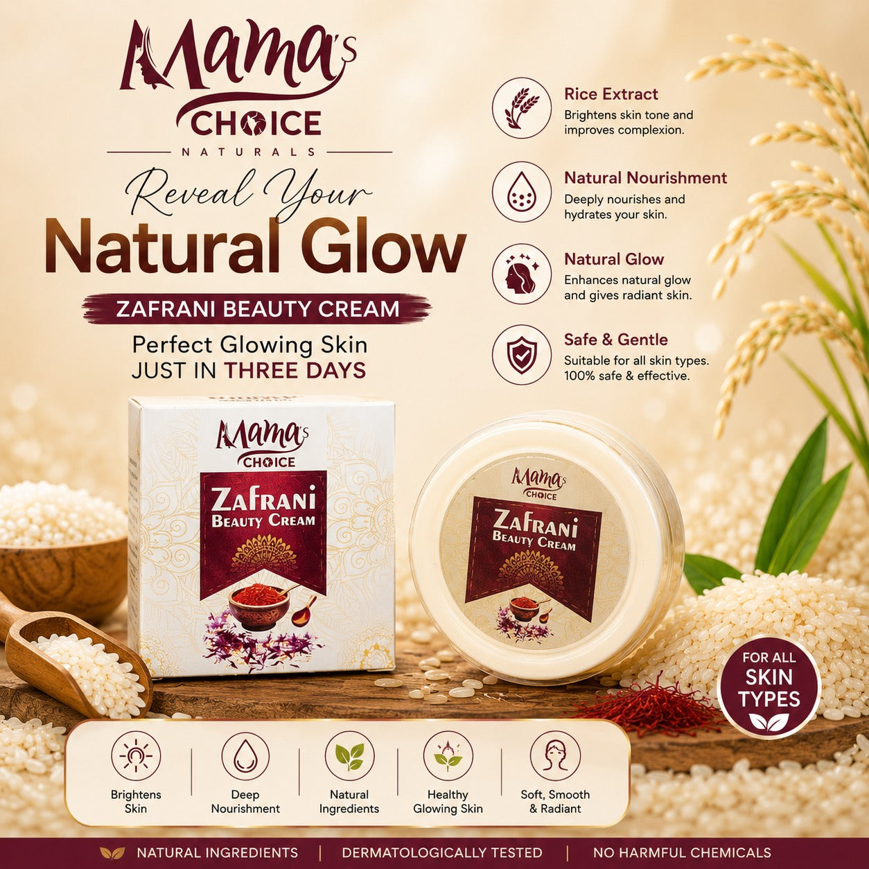 Mama's Choice Zafrani Cream